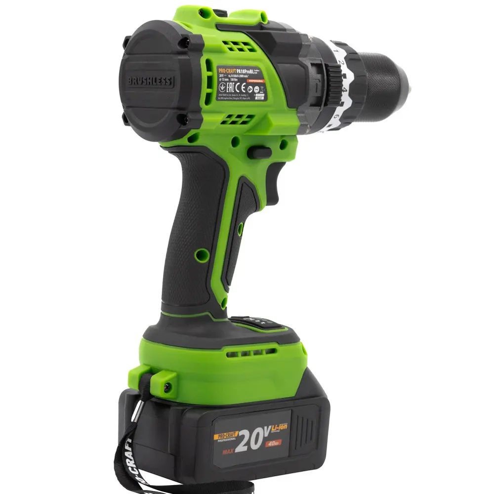 Шуруповерт акумуляторний PA18ProBL 1 АКБ ЗП 001818