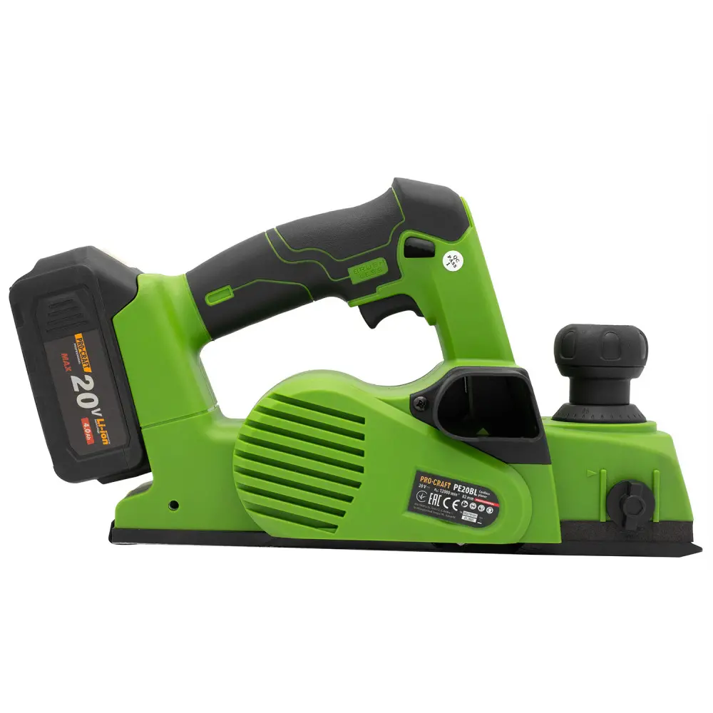 Рубанок акумуляторний PE20BL Procrafy БЕЗ АКБ 030257