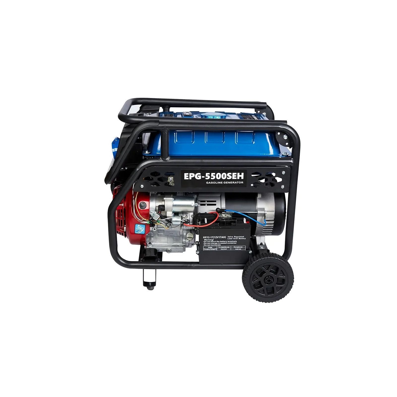 Генератор бензиновий EnerSol однофазний 5,5 кВт двигун Honda GX-390