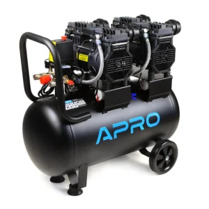 Компресор 4-циліндровий безмасляний APRO  2*1,5 кВт 475 л/мин 8 Бар 50л/2крана 850173