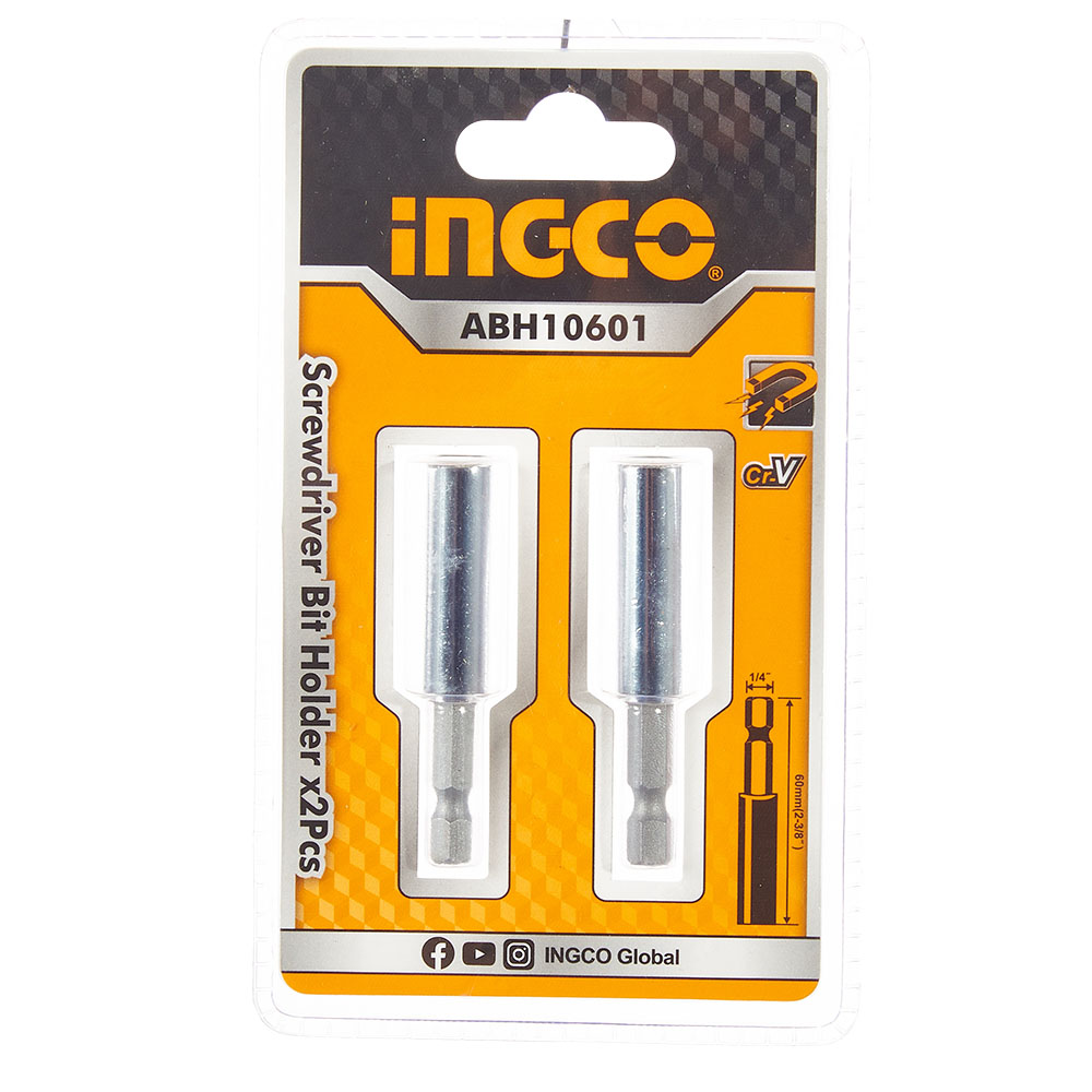 Тримач для біт магнітний 1/4*60мм .INGCO ABH10601