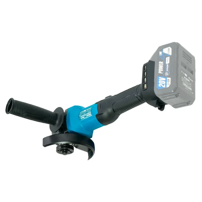 Акумуляторна кутова шліфмашина PROFI-TEC DGA201BL/ NSK(20 В, безщітков 20V/125 мм/2 акб та ЗП 005963