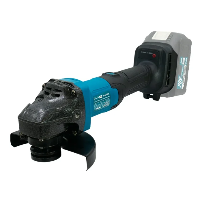 Акумуляторна кутова шліфмашина PROFI-TEC DGA201BL/ NSK(20 В, безщітков 20V/125 мм/2 акб та ЗП 005963