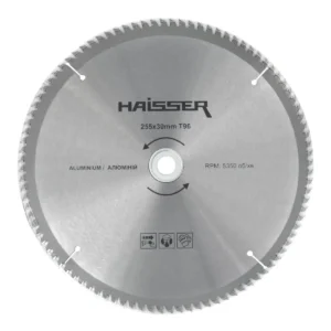 Диск пильний  по алюмінію 255*30  96 Зуб HAISSER 4311644