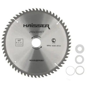 Диск пильний  по дереву 255*32 60 Зуб HAISSER 4311641