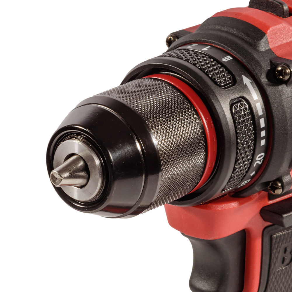 Дриль-шуруповерт акумуляторний безщітковий 2 АКБ та ЗП Vitals Master AU 1832c BL Kit+ АМТ 235331