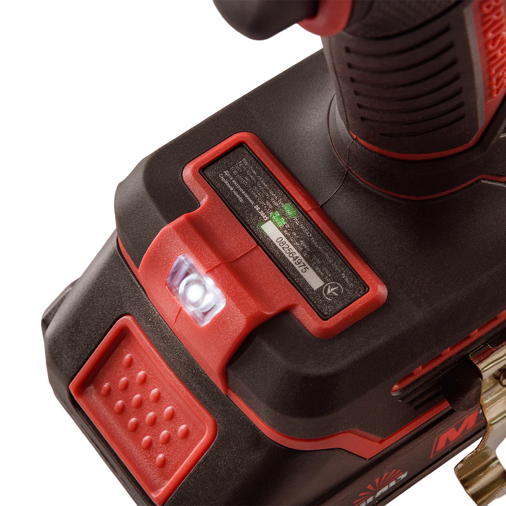 Дриль-шуруповерт акумуляторний безщітковий 2 АКБ та ЗП Vitals Master AU 1832c BL Kit+ АМТ 235331