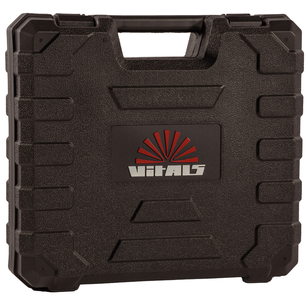 Дриль-шуруповерт акумуляторний безщітковий 2 АКБ та ЗП Vitals Master AU 1832c BL Kit+ АМТ 235331