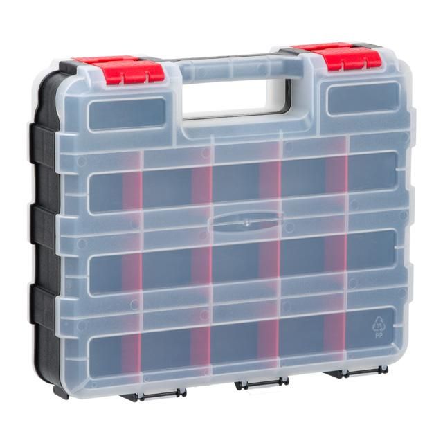 Пластиковий органайзер двосторонній 12,5″, 2в1,320*270*80мм ІНТЕРТУЛ ВХ-4022