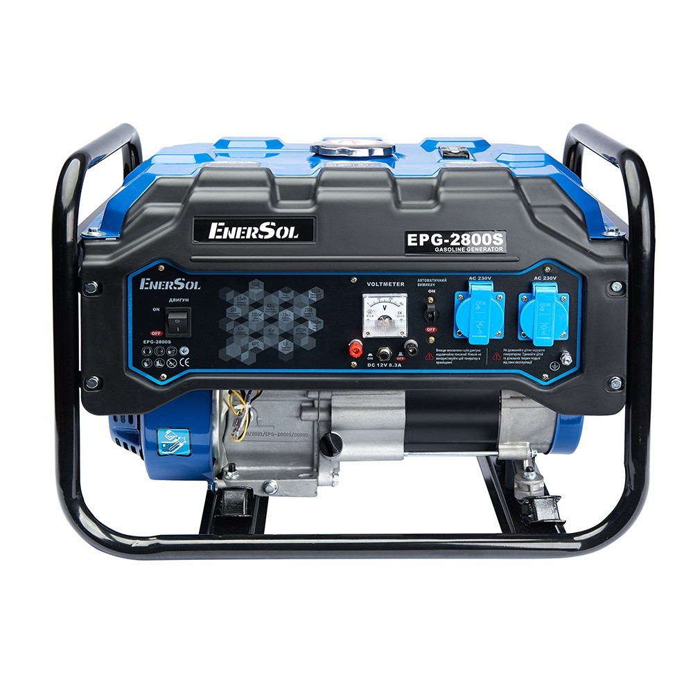 Генератор бензиновий EnerSol однофазний 2,8 кВт ручний старт