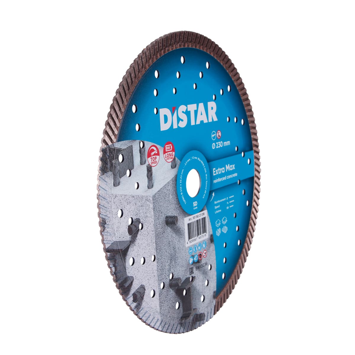 Диск Алмазний DISTAR Turbo 232*2.5*12*22.23 Extra Max 10115027018