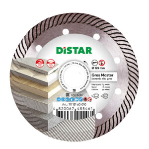 Диск алмазний відрізний 1А1R DISTAR  125*1.4/1.0*10*22.23  Gres Master 11115160010