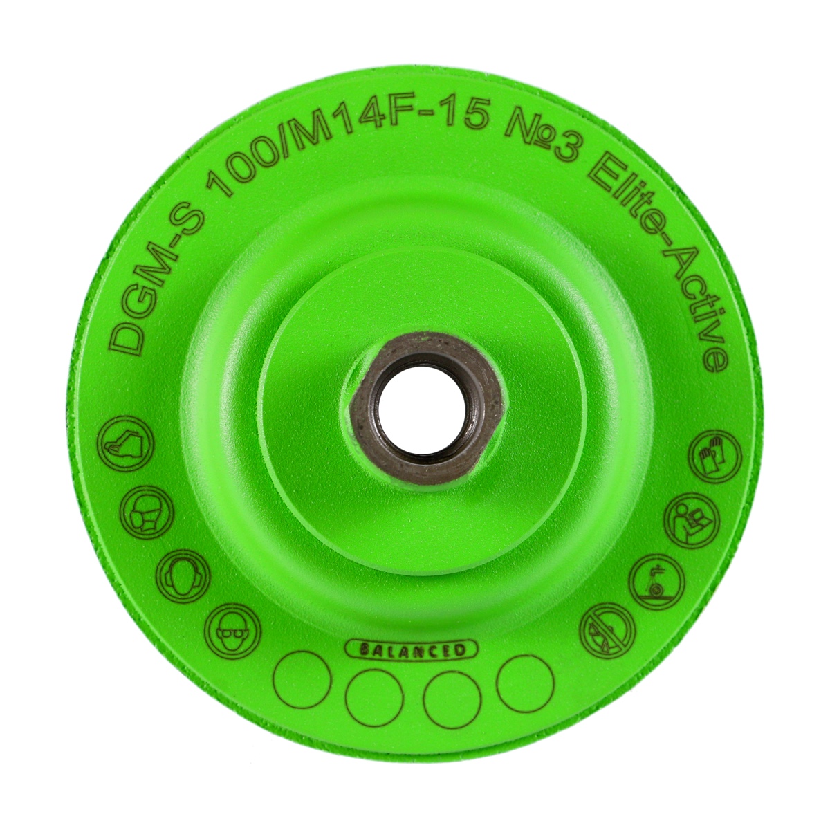 ФРЕЗА АЛМАЗНА DGM-S 100/M14F-15 №3 Elite-Active 17417113005