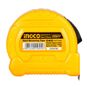 Рулетка 19 мм*5 м  АВТОСТОП INGCO Super Select   HSMT27519-1