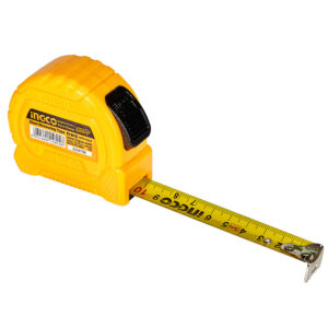 Рулетка 19 мм*5 м  АВТОСТОП INGCO Super Select   HSMT27519-1