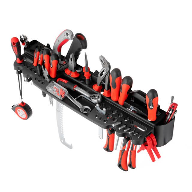 Полиця пластикова з отворами для інструменту 610*160*45 мм INTERTOOL BX-0002