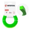Ліска для тримера "квадрат" 2,4мм*15м INTERTOOL DT-2313