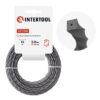 Ліска для тримера "квадрат"кручена  3,0мм*15м INTERTOOL DT-2330