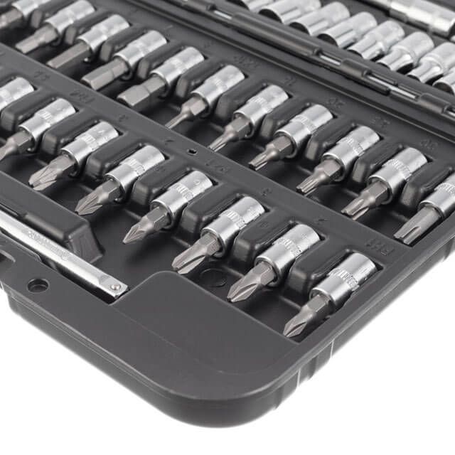 Набір інструментів 46 од.14 Cr-V ІНТЕРТУЛ ET-8046