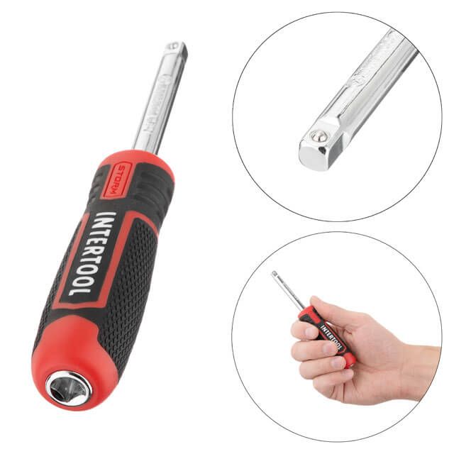 Набір інструментів 46 од.14 Cr-V ІНТЕРТУЛ ET-8046