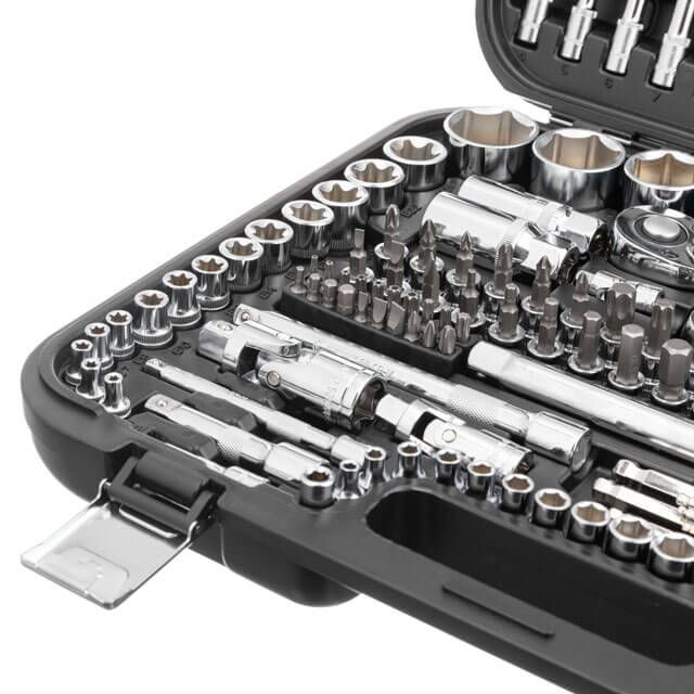 Набір інструментів 156 од.12&38& 14 Cr-V STORM ІНТЕРТУЛ ET-8156