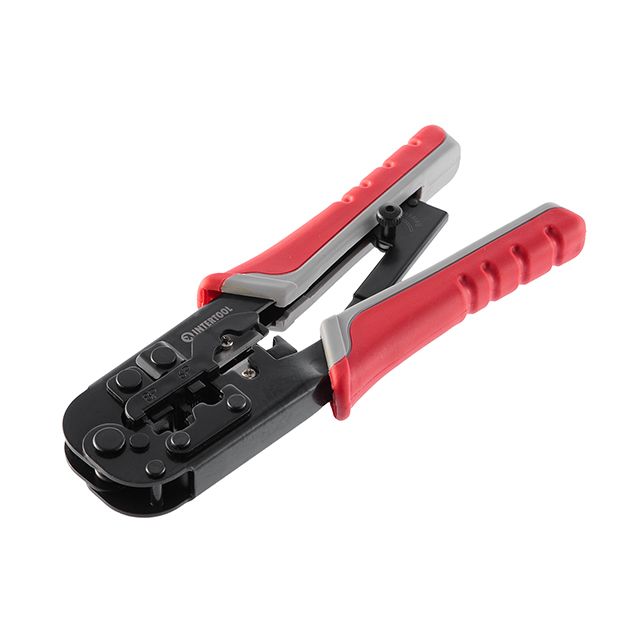 Кліщі для обтиску штекерів (RJ11/RJ12/RJ45) ІНТЕРТУЛ НТ-7052