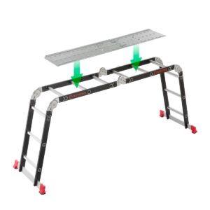 Драбина многоф. трансф 4*3 сходинки 3380мм 150кг LT-0023