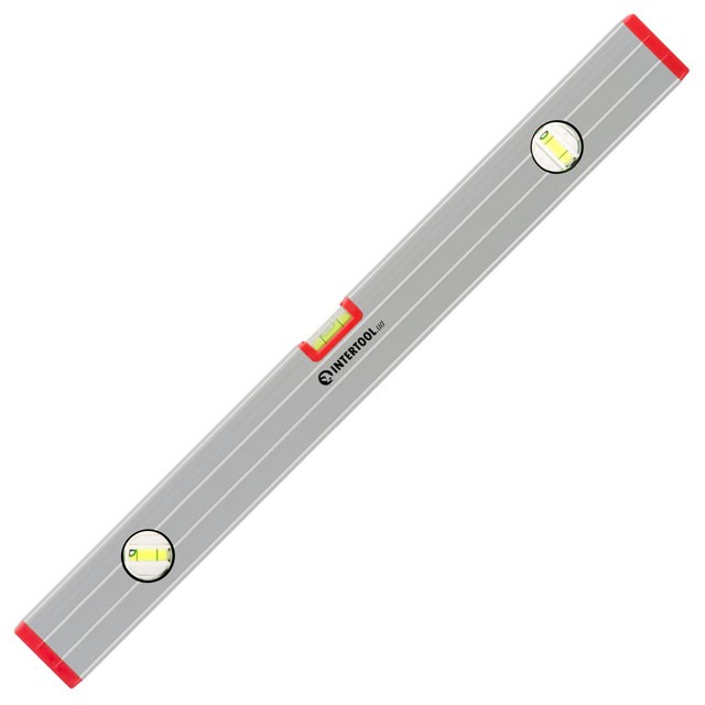 Рівень будівельний 600 мм.3 капсули,перетин 23*58 мм ІНТЕРТУЛ МТ-1142