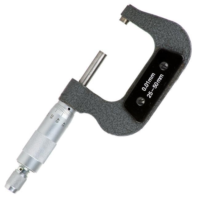 Мікрометр 25-50мм ІНТЕРТУЛ МТ-3042