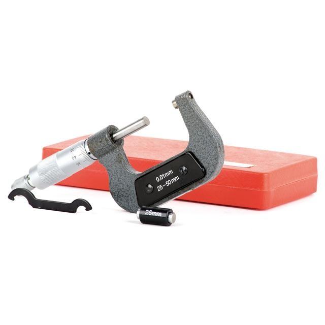 Мікрометр 25-50мм ІНТЕРТУЛ МТ-3042