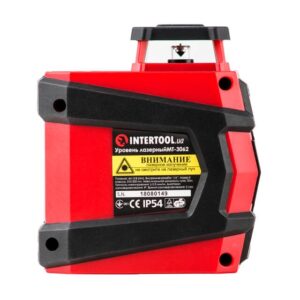 Рівень лазерний 360 град 2-ві головки зелений промінь INTERTOOL MT-3062