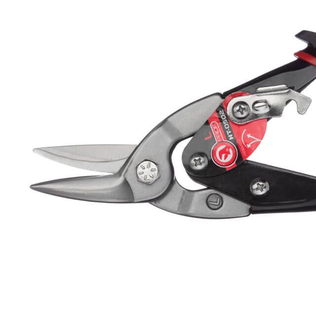 Ножиці по металу ліві  250 мм Cr-Мо,Prof  Інтертул NТ-0502