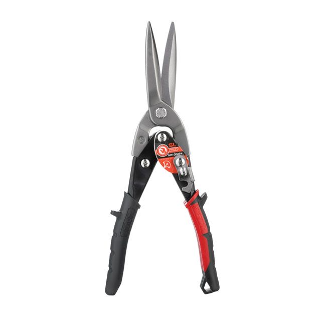 Ножиці по металу подовжені прямі 300 мм Cr-Мо,Prof  Інтертул NТ-0504