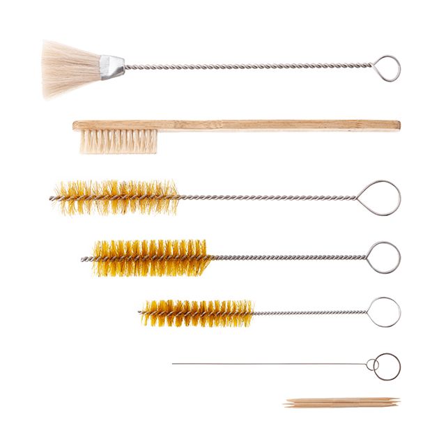 Комплект для чистки фарбувальних пістолетів 12 од.ІНТЕРТУЛ РТ-0290