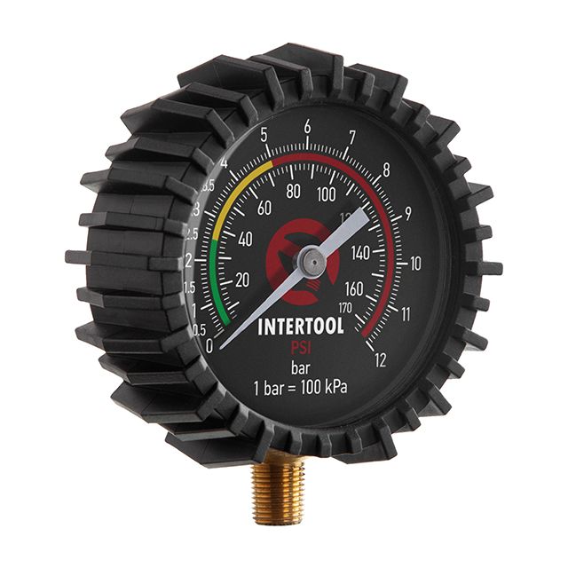 МАНОМЕТР 1/8 до пістолету підкачування INTERTOOL PT-0499