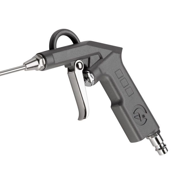 Пістолет продувний з довгим накінечником 210 мм INTERTOOL PT-0801