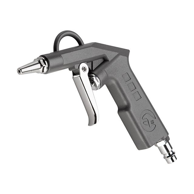 Пістолет продувний короткий з додатковим накінечником 80 мм INTERTOOL PT-0803