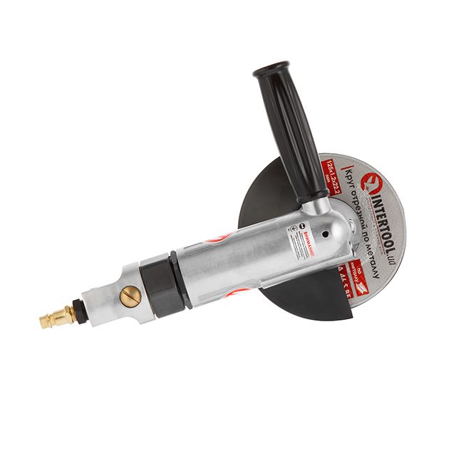 Шліфмашина кутова пневматична Інтертул РТ-1201 діаметр кола 115мм