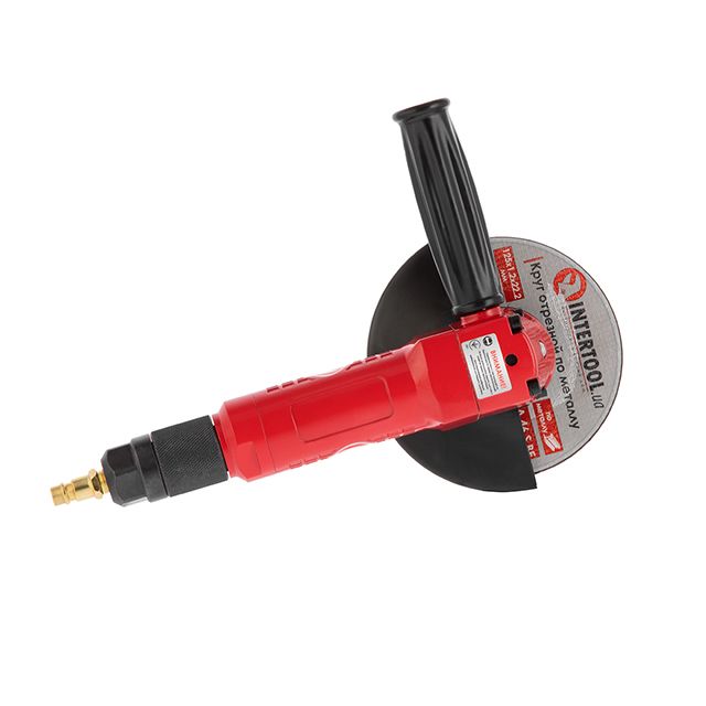 Шліфмашина кутова пневматична Інтертул РТ-1202 діаметр кола 125мм