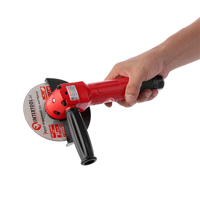 Шліфмашина кутова пневматична Інтертул РТ-1202 діаметр кола 125мм