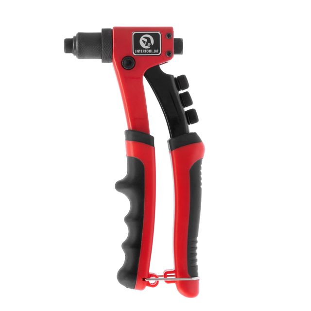 Пістолет д/заклепок ручний 215мм  2,4 3,244,8мм Інтертул RT-0014