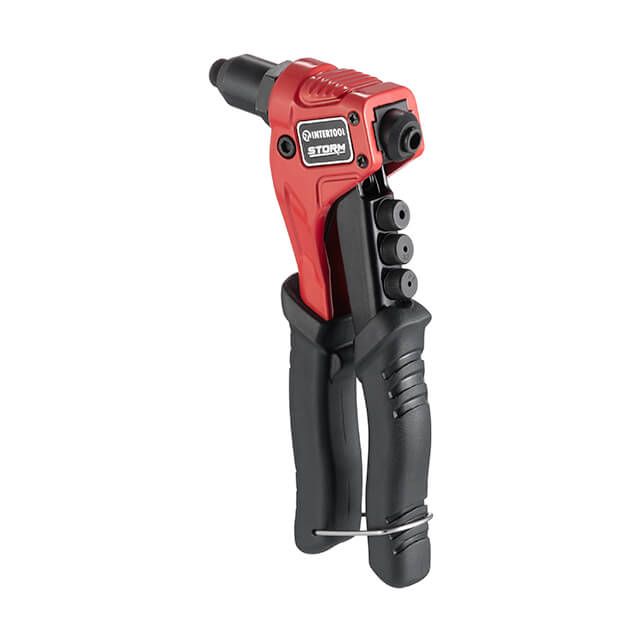 Пістолет д/заклепок 3,2–4–4,8мм Інтертул (RT-0015)