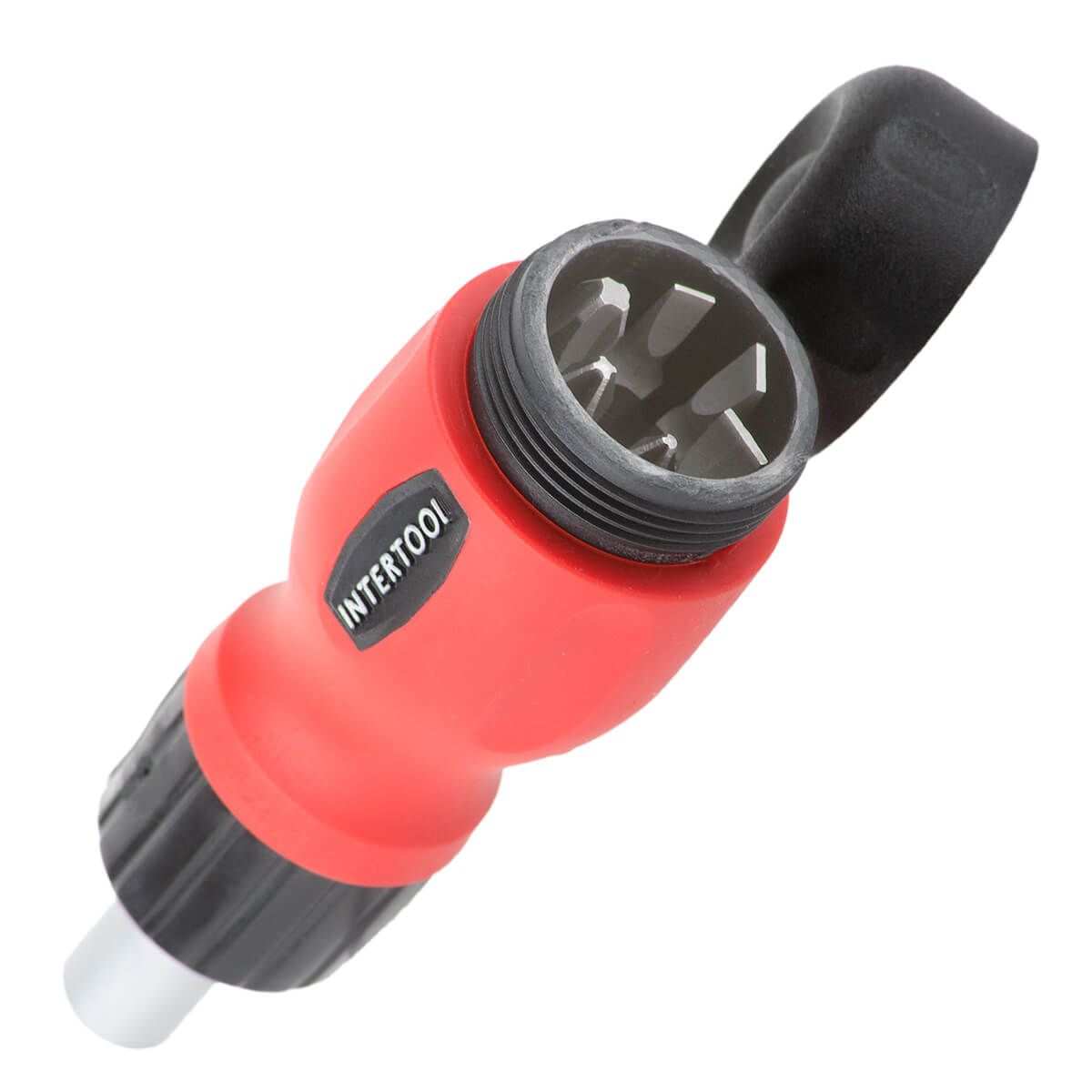 Викрутка реверсійна з комплектом насадок 6од ІНТЕРТУЛ VT-1009