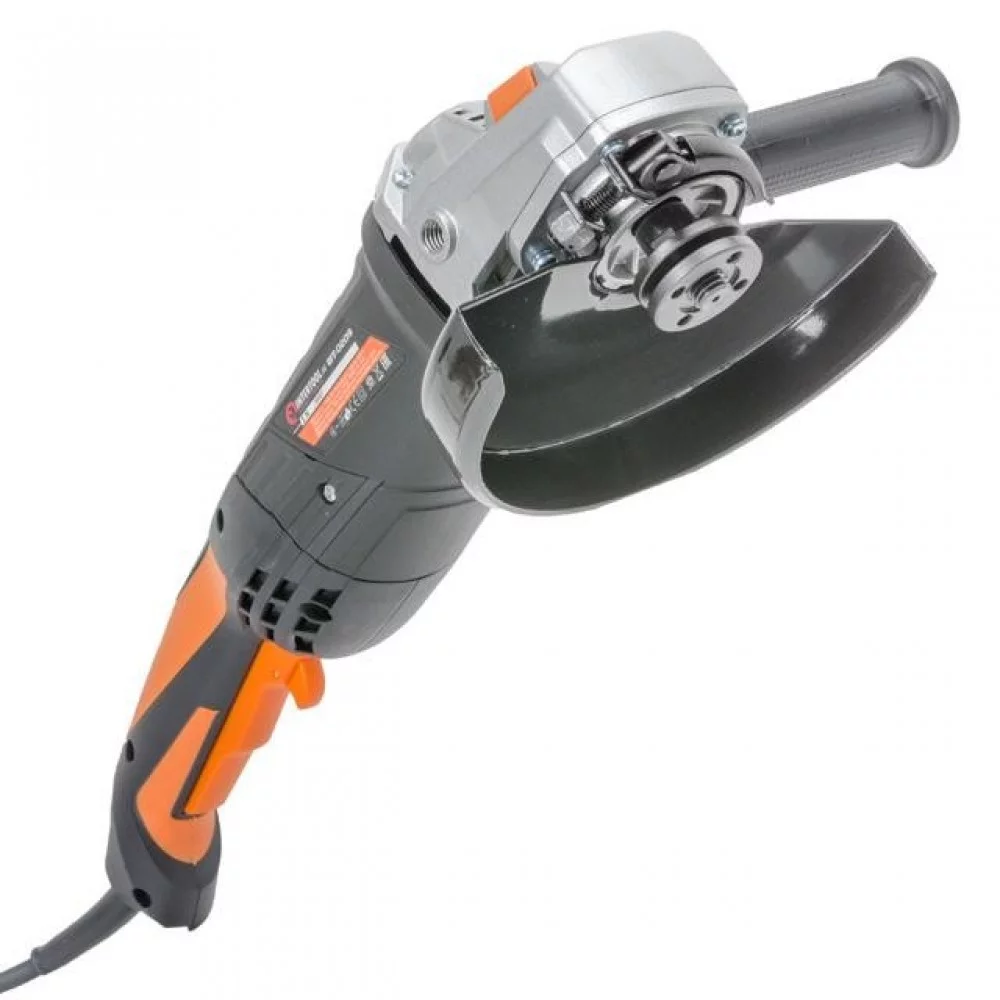 Шліфмашина кутова ІНТЕРТУЛ STORM WT-0209 1500Вт180мм4000-8000об с регулюванням обертів