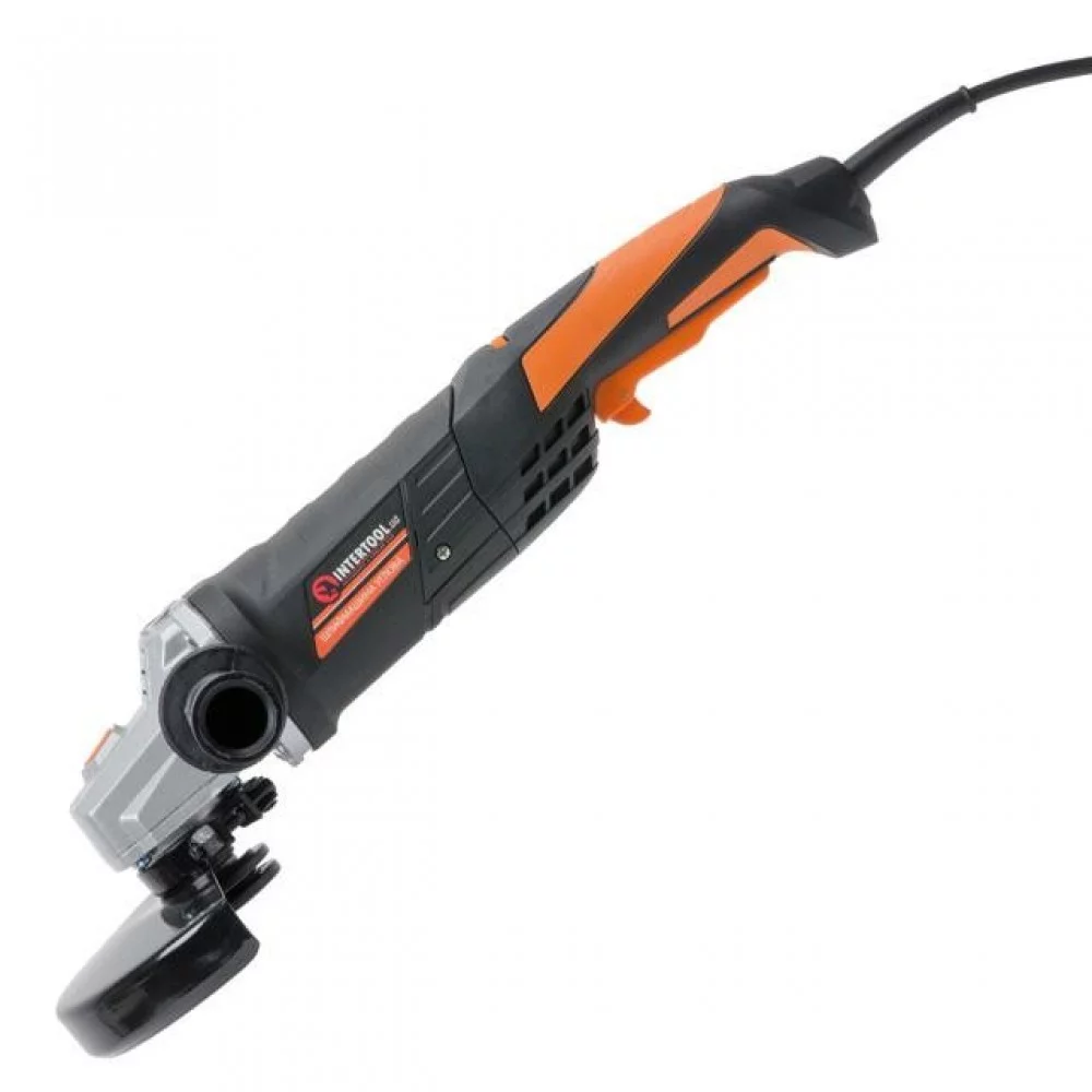 Шліфмашина кутова ІНТЕРТУЛ STORM WT-0209 1500Вт180мм4000-8000об с регулюванням обертів