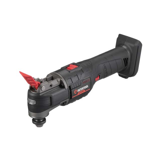 Реноватор акум.з безщітковим двигуном 20В,8000-20000 об/хв,кут осцилляції 3,2 Інтертулт WT-0369