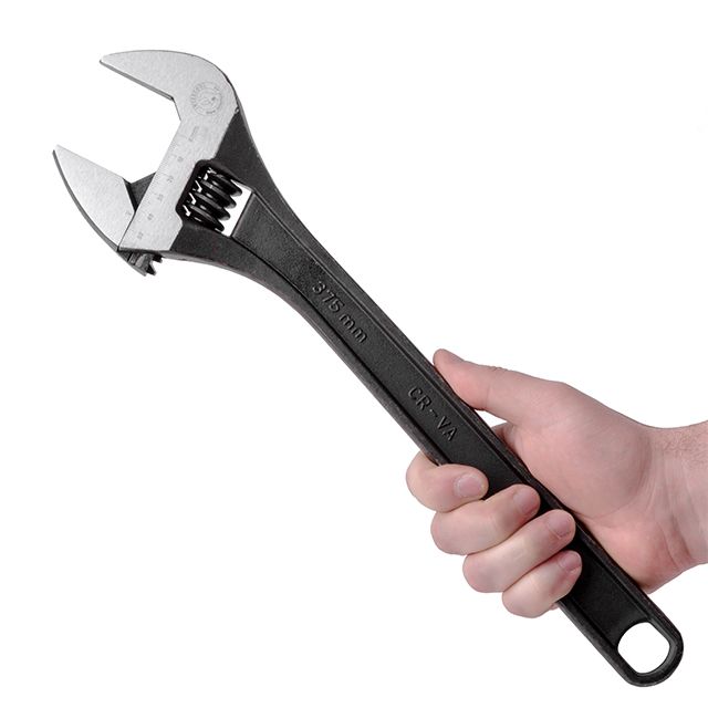 Ключ розвідний 380 мм ІНТЕРТУЛ XТ-0065