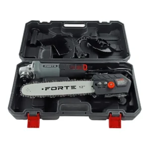 Кутова шліфмашина та ланцюгова пила FORTE,1000Вт,диск-125ммшина 12″ 108227