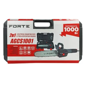 Кутова шліфмашина та ланцюгова пила FORTE,1000Вт,диск-125ммшина 12″ 108227