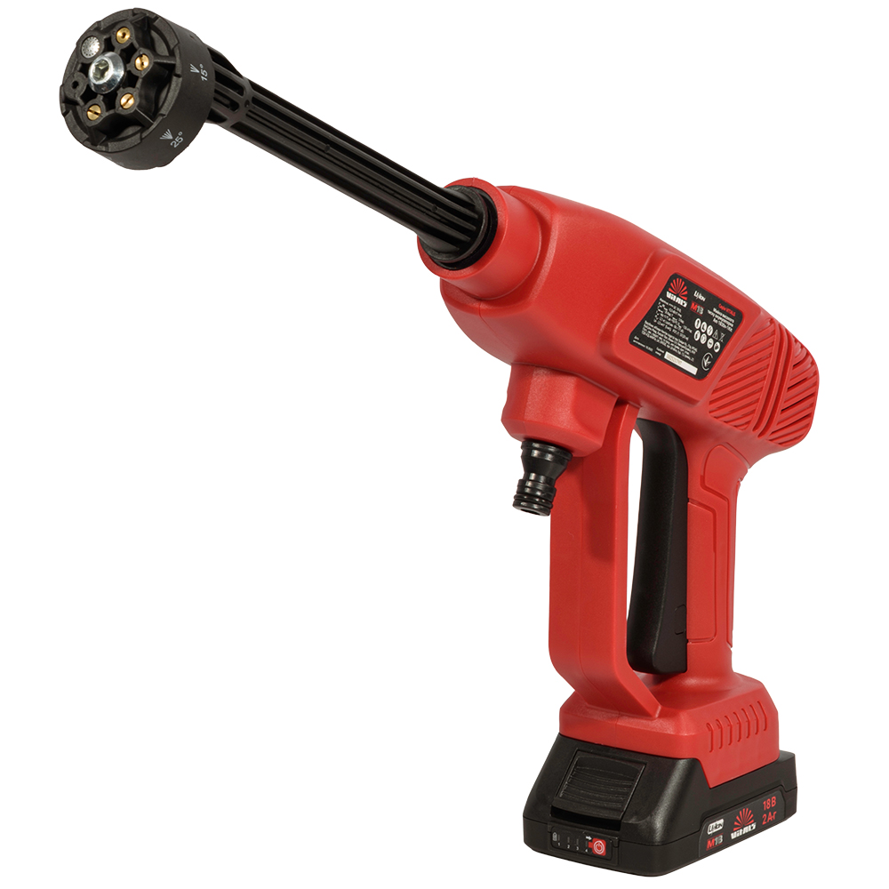 Мийка високого тиску акумуляторна 1 АКБ та ЗП Vitals Am 1830n-1Kit 243496